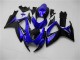 2006-2007 Suzuki GSXR 600/750 Motorcycle Fairings - Blue Glossy Black Australia