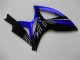 2006-2007 Suzuki GSXR 600/750 Motorcycle Fairings - Blue Glossy Black Australia