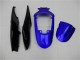 2006-2007 Suzuki GSXR 600/750 Motorcycle Fairings - Blue Glossy Black Australia