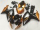 2006-2007 Suzuki GSXR 600/750 Motorcycle Fairings - Orange Glossy Black Australia