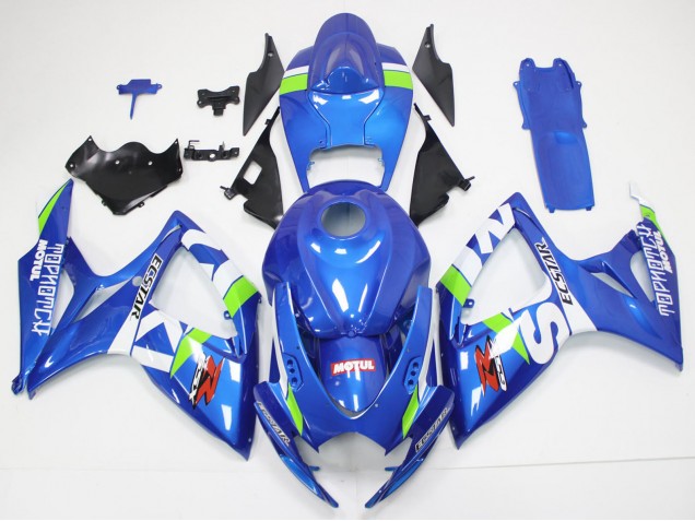 2006-2007 Suzuki GSXR 600/750 Motorcycle Fairings - Blue White Green Red Australia