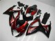 2006-2007 Suzuki GSXR 600/750 Motorcycle Fairing - Red Glossy Black Australia