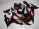 2006-2007 Suzuki GSXR 600/750 Motorcycle Fairing - Red Glossy Black Australia
