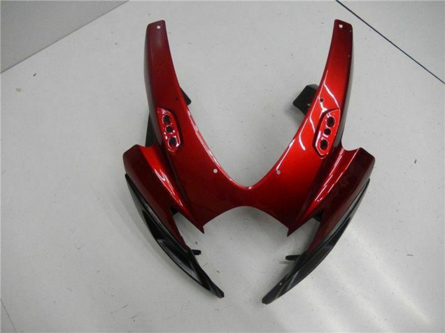 2006-2007 Suzuki GSXR 600/750 Motorcycle Fairing - Red Glossy Black Australia