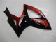 2006-2007 Suzuki GSXR 600/750 Motorcycle Fairing - Red Glossy Black Australia