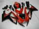 2006-2007 Suzuki GSXR 600/750 Motorcycle Fairings - Red Glossy Black Australia
