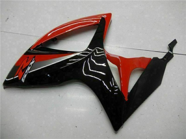 2006-2007 Suzuki GSXR 600/750 Motorcycle Fairings - Red Glossy Black Australia