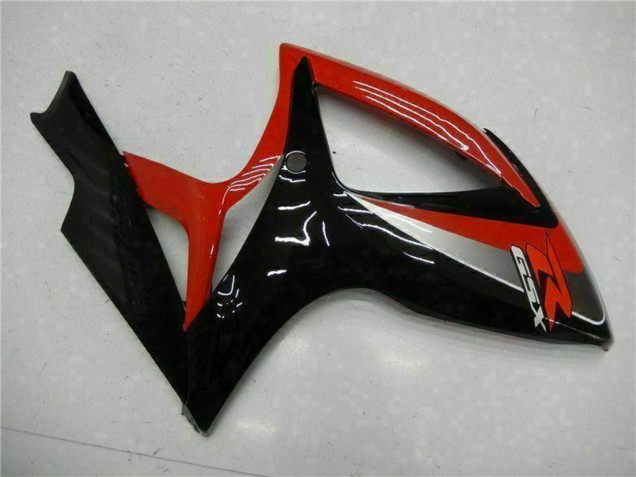 2006-2007 Suzuki GSXR 600/750 Motorcycle Fairings - Red Glossy Black Australia