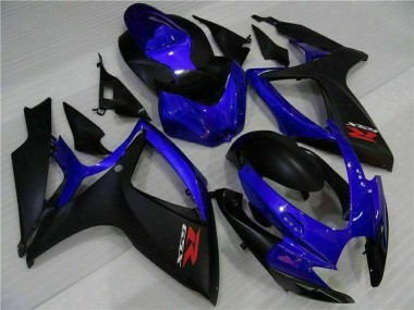 Affordable 2006-2007 Suzuki GSXR 600/750 Motorcycle Fairings - Blue Matte Black Red Australia