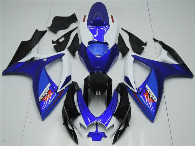 2006-2007 Suzuki GSXR 600/750 Motorcycle Fairing - White Blue Black Red Australia