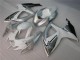 2006-2007 Suzuki GSXR 600/750 Motorcycle Fairings - White Silver Australia