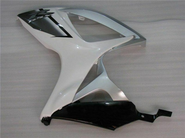2006-2007 Suzuki GSXR 600/750 Motorcycle Fairings - White Silver Australia