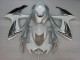 2006-2007 Suzuki GSXR 600/750 Motorcycle Fairings - White Silver Australia