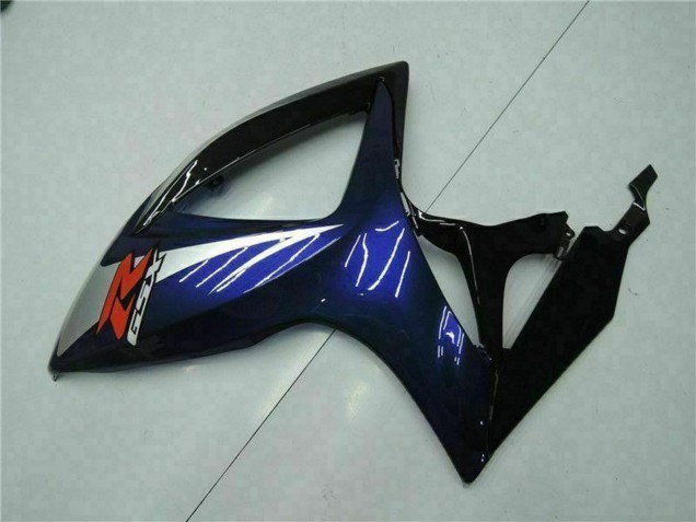 2006-2007 Suzuki GSXR 600/750 Motorcycle Fairings - Glossy Black Blue Australia