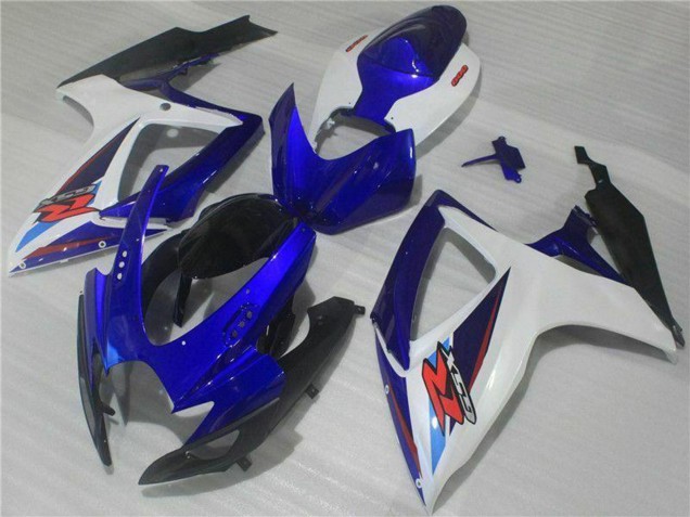 2006-2007 Suzuki GSXR 600/750 Motorcycle Fairings - White Blue Black Red Australia