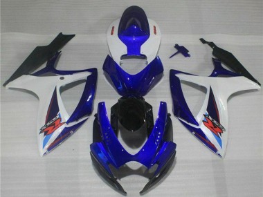 Affordable 2006-2007 Suzuki GSXR 600/750 Motorcycle Fairings - White Blue Black Red Australia