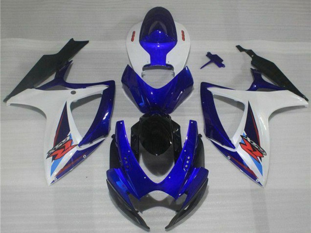 2006-2007 Suzuki GSXR 600/750 Motorcycle Fairings - White Blue Black Red Australia