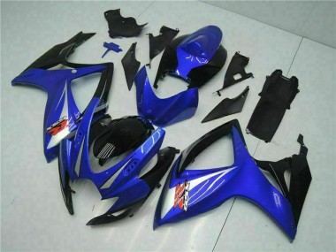 Affordable 2006-2007 Suzuki GSXR 600/750 Motorcycle Fairings - Blue White Glossy Black Red Australia