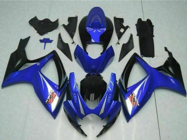 Affordable 2006-2007 Suzuki GSXR 600/750 Motorcycle Fairings - Blue White Glossy Black Red Australia