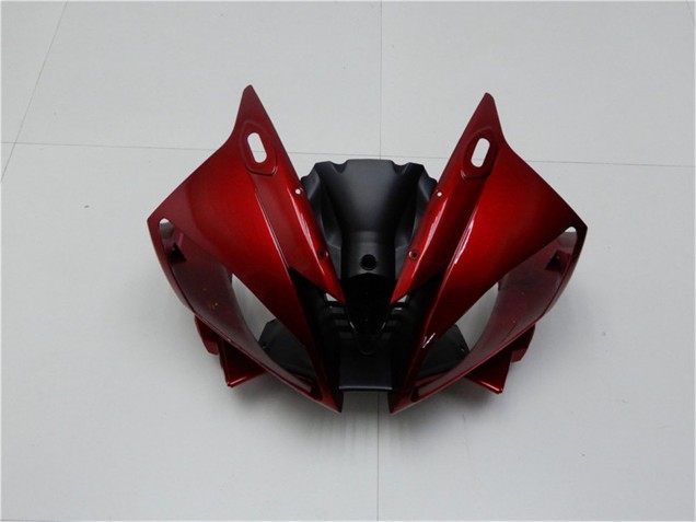 2006-2007 Yamaha YZF R6 Motorcycle Fairing Kits - Red Matte Black Australia