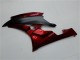 2006-2007 Yamaha YZF R6 Motorcycle Fairing Kits - Red Matte Black Australia