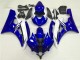 2006-2007 Yamaha YZF R6 Motorcycle Fairings - Blue White Black Australia