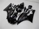 2006-2007 Yamaha YZF R6 Motorcycle Fairing Kits - Glossy Black Matte Black Australia