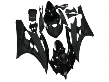 Affordable 2006-2007 Yamaha YZF R6 Motorcycle Fairing - Glossy Black Matte Black Australia