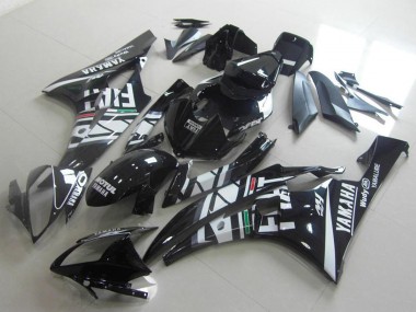 Affordable 2006-2007 Yamaha YZF R6 Motorcycle Fairings - White Glossy Black Green Red Fiat Yamalube Motul Australia