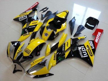 Affordable 2006-2007 Yamaha YZF R6 Motorcycle Fairings - Yellow Glossy Black Red Green Motul Monster Australia