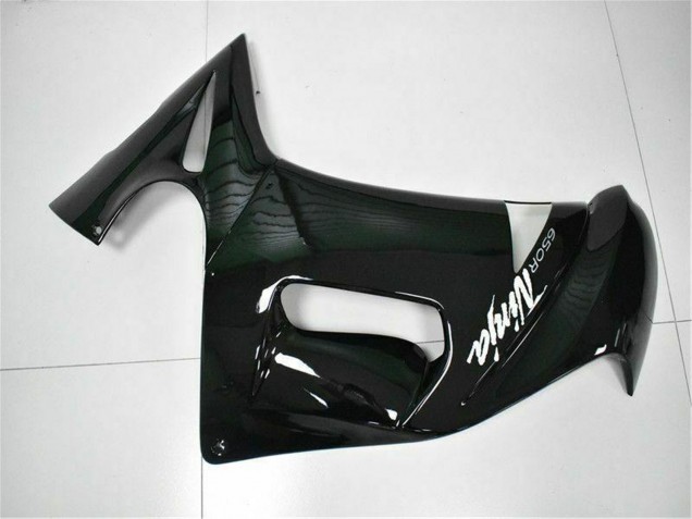 2006-2008 Kawasaki EX650 Motorcycle Fairings - Glossy Black White Australia