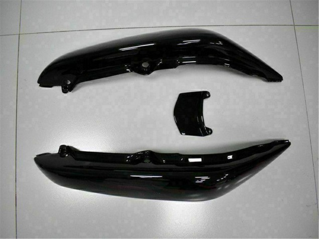 2006-2008 Kawasaki EX650 Motorcycle Fairings - Glossy Black Red Flame Australia