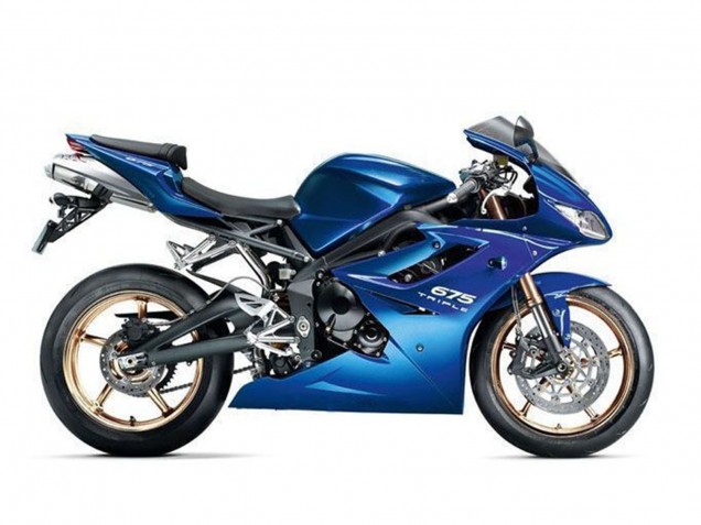 2006-2008 Triumph Daytona 675 Triple Motorcycle Fairing Kits - Blue Australia