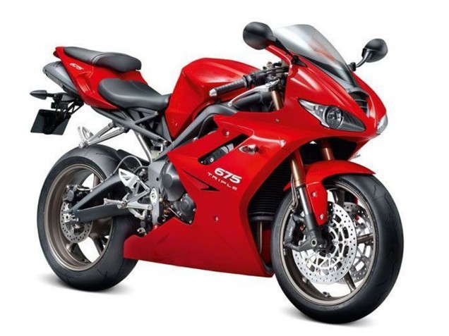 2006-2008 Triumph Daytona 675 Triple Motorcycle Fairing Kits - Red Australia