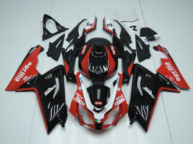 2006-2011 Aprilia RS125 Motorcycle Fairings - Glossy Black Red White Australia