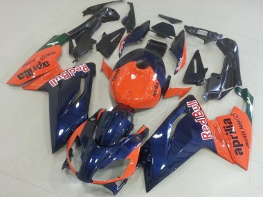 Affordable 2006-2011 Aprilia RS125 Motorcycle Fairings - Orange Dark Blue Australia