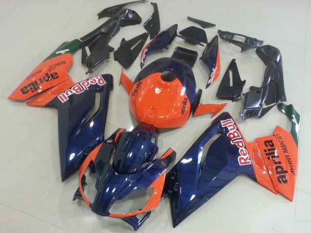 2006-2011 Aprilia RS125 Motorcycle Fairings - Orange Dark Blue Australia