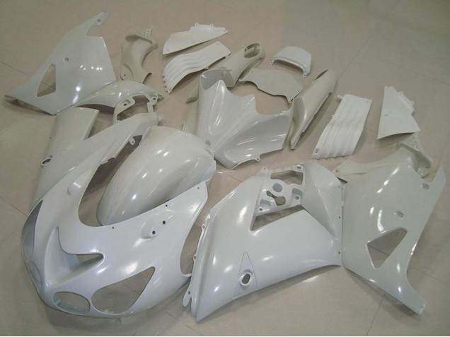 2006-2011 Kawasaki ZX14R ZZR1400 Motorcycle Fairings - White Australia