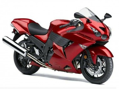 Affordable 2006-2011 Kawasaki ZX14R ZZR1400 Motorcycle Fairings - Red Australia