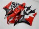 2007-2008 Honda CBR600RR Bike Fairings - Red Matte Black Australia