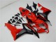 2007-2008 Honda CBR600RR Bike Fairings - Red Matte Black Australia