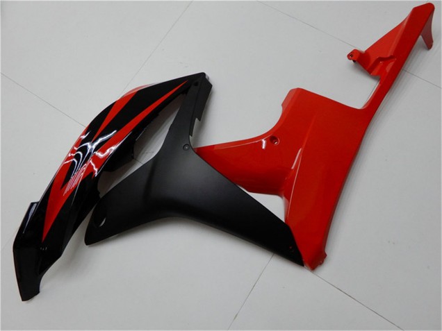 2007-2008 Honda CBR600RR Bike Fairings - Red Matte Black Australia
