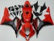 2007-2008 Honda CBR600RR Bike Fairings - Red Matte Black Australia
