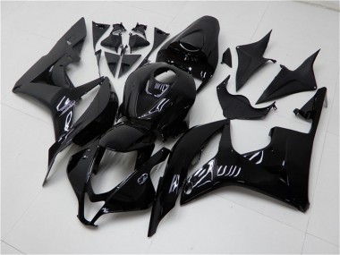 Affordable 2007-2008 Honda CBR600RR Motorcycle Fairings - Glossy Black Australia