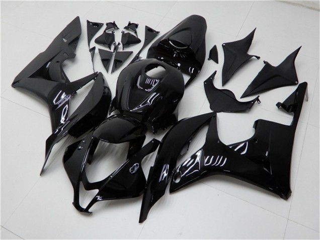 2007-2008 Honda CBR600RR Motorcycle Fairings - Glossy Black Australia