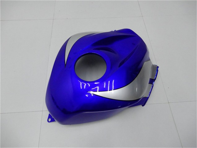 2007-2008 Honda CBR600RR Motorcycle Fairings - Silver Blue Glossy Black OEM Style Australia
