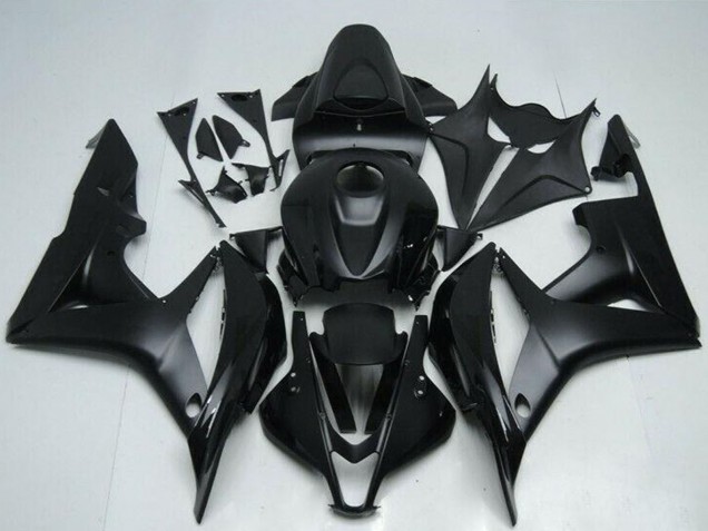 2007-2008 Honda CBR600RR Motorcycle Fairing Kits - Matte Black Australia