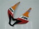 2007-2008 Honda CBR600RR Bike Fairings - Orange White Red Glossy Black Repsol Australia