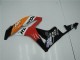 2007-2008 Honda CBR600RR Bike Fairings - Orange White Red Glossy Black Repsol Australia