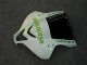 2007-2008 Honda CBR600RR Motorcycle Fairing - White Green Glossy Black Hannspree Australia